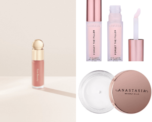 clean girl makeup ✨  cover photo collage