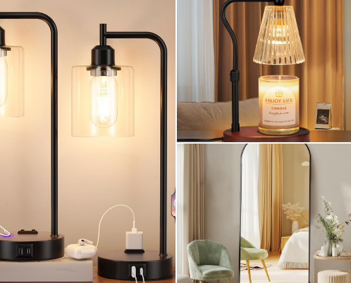 Cozy home Decor cover photo collage