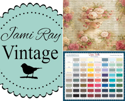 Crafting supplies cover photo collage