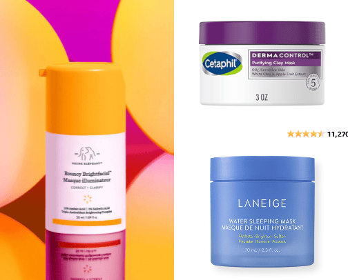Skincare Masks for Sensitive Skin cover photo collage