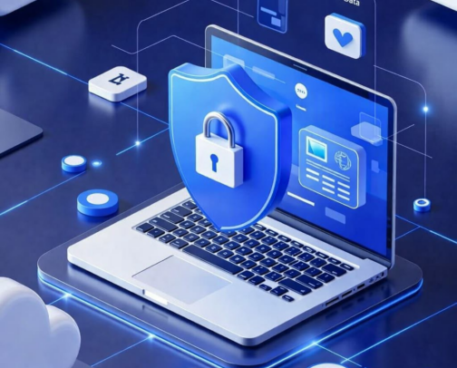 Digital Safety Essentials: Protect Your Money, Accounts & Data cover photo collage