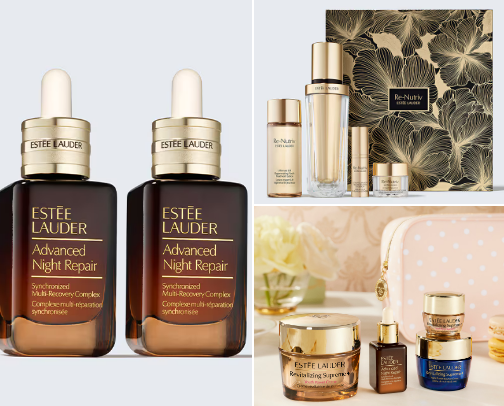 Sets skin care cover photo collage