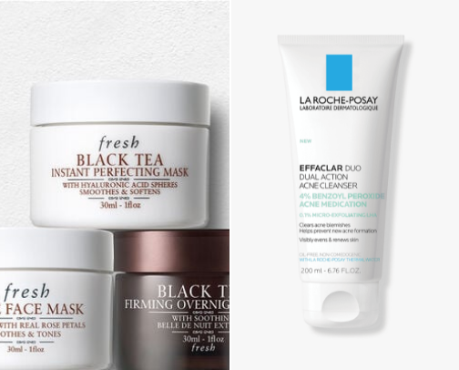 Skincare recs cover photo collage