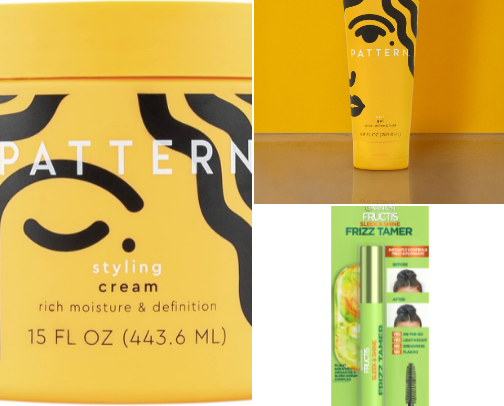 Must-have curly hair routine cover photo collage