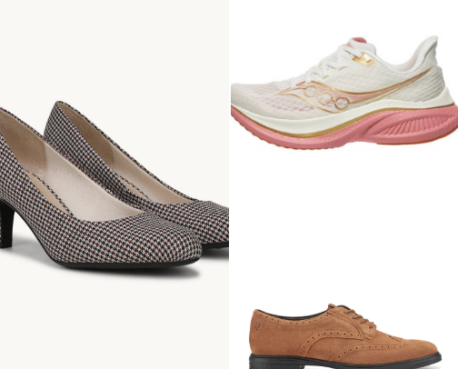 Fashion shoes cover photo collage