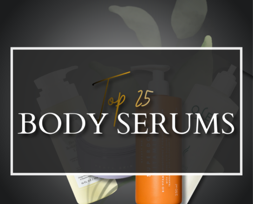 ✨ Top 25 Body Serums — “I Glow in My Fullness” cover photo collage