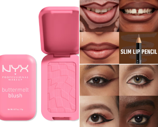 very affordable drugstore makeup cover photo collage