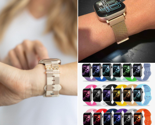 Apple Watch Accessories cover photo collage