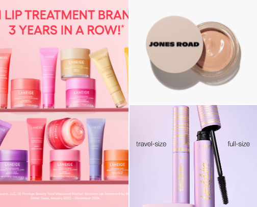 My favorite beauty recs cover photo collage