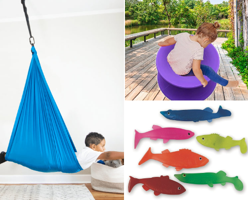 Sensory must haves for children with autism cover photo collage