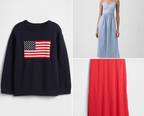 Americana sweaters + more. 🇺🇸 cover photo collage