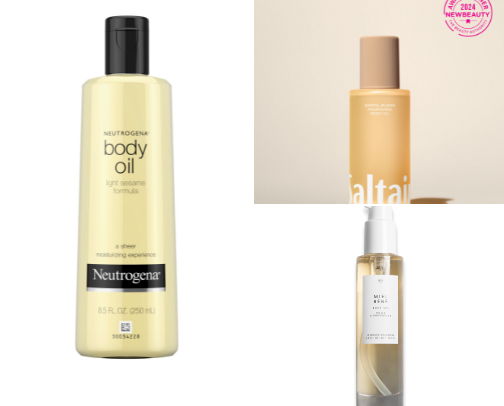 Must have body oils cover photo collage