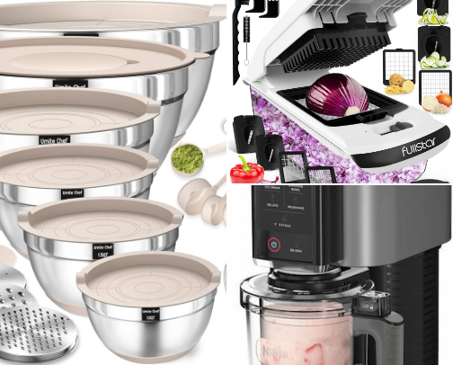 Kitchen finds cover photo collage