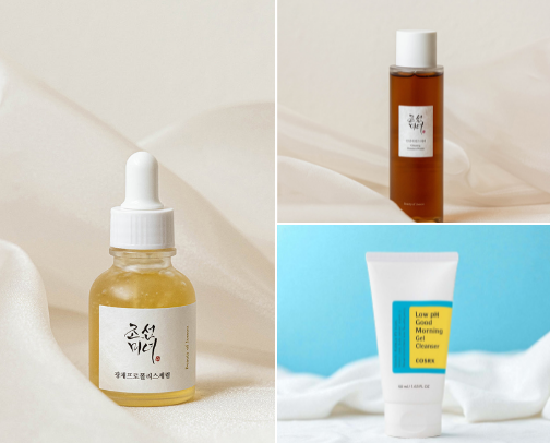 My Go-To Korean Skincare Routine Picks✨✅ cover photo collage