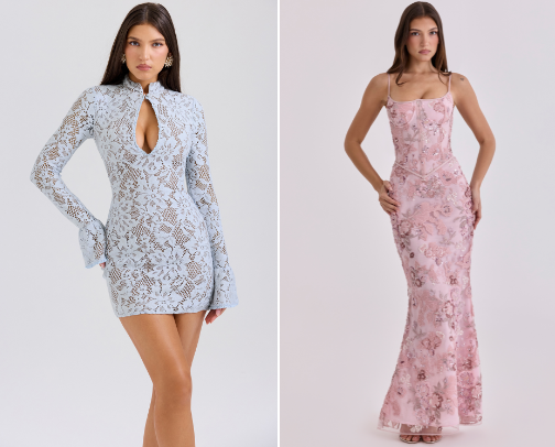 my event dress collection cover photo collage