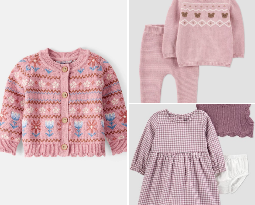 The Best Fall & Winter Outfits for Baby/Toddler Girls 👯‍♀️ cover photo collage