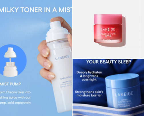 My favorite beauty recs cover photo collage