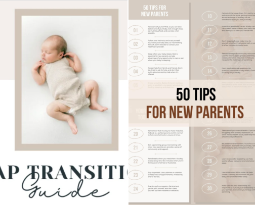 Digital Products For First Time Mums cover photo collage