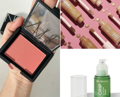 Whats in my bag (makeup edition) cover photo collage