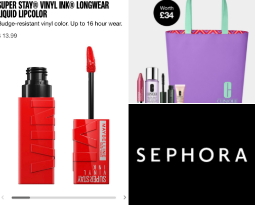 Affordable Beauty Products cover photo collage