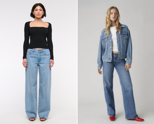 Jeans cover photo collage