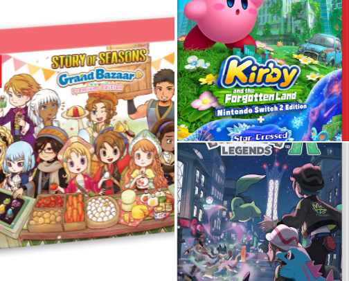 Best Nintendo Switch & Switch 2 Games – Play Now and Pre-Order 🕹️ cover photo collage