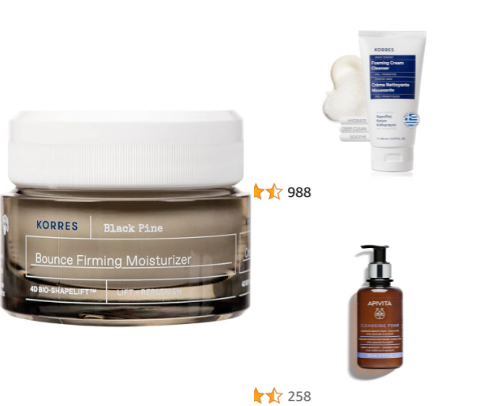 Greek beauty must haves cover photo collage