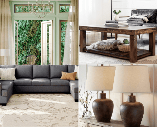 Furniture cover photo collage