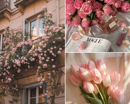 Spring perfumes🌸 cover photo collage
