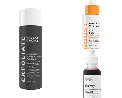 SKINCARE FOR OILY COMBINATION SKIN cover photo collage