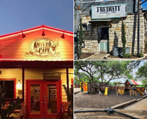 Playgrounds & Plates: The Best Family Restaurants in Central Texas cover photo collage