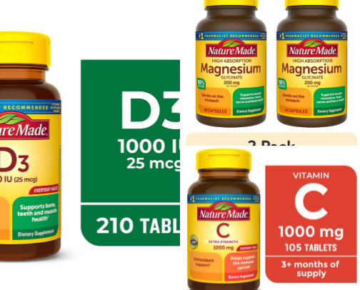 Essential Daily Vitamins for a Healthier You cover photo collage
