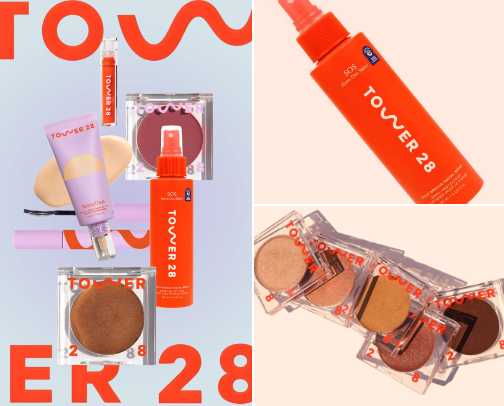 My Tower 28 Favorites! | Clean Beauty for Sensitive Skin cover photo collage