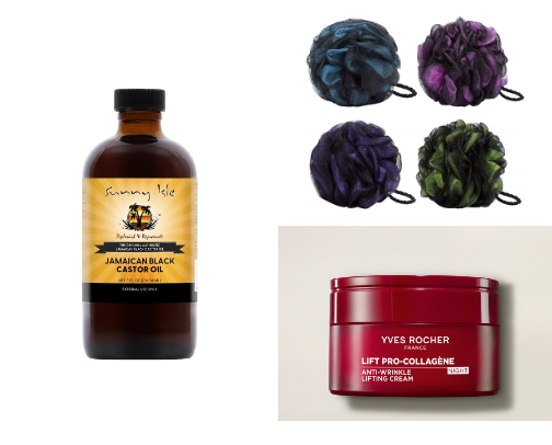 Natural & Safe Skincare cover photo collage