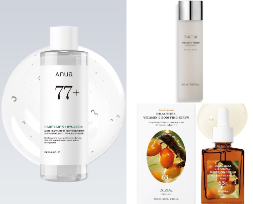 My Morning skincare routine cover photo collage