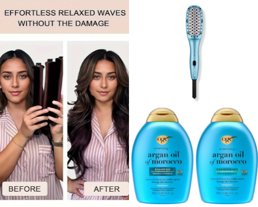 Natural Haircare & High Quality Extensions cover photo collage