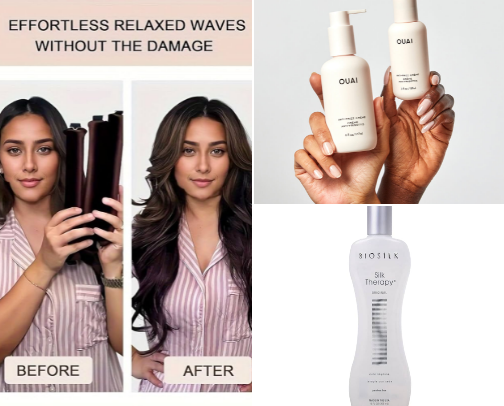 Natural Haircare & High Quality Extensions cover photo collage