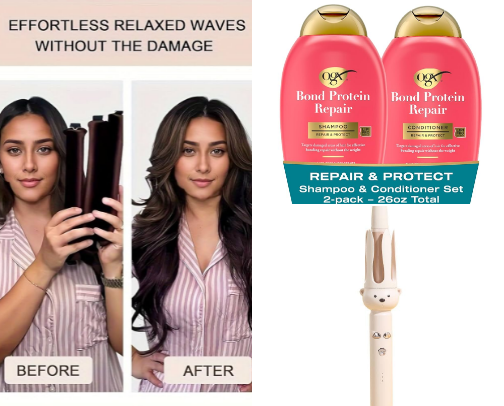 Natural Haircare & High Quality Extensions cover photo collage