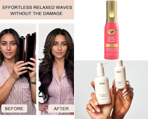 Natural Haircare & High Quality Extensions cover photo collage