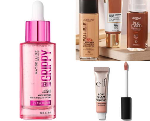 Drugstore makeup u need cover photo collage