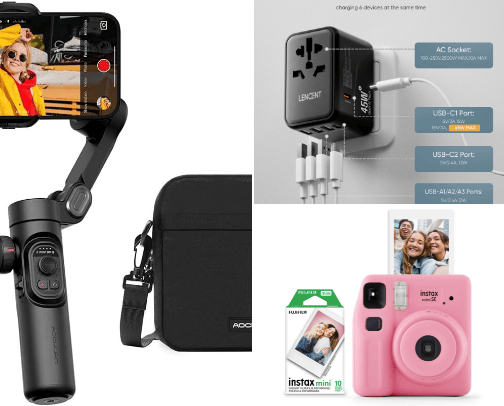 Asta's List: Content Creators & Travelers must haves! 📸 cover photo collage