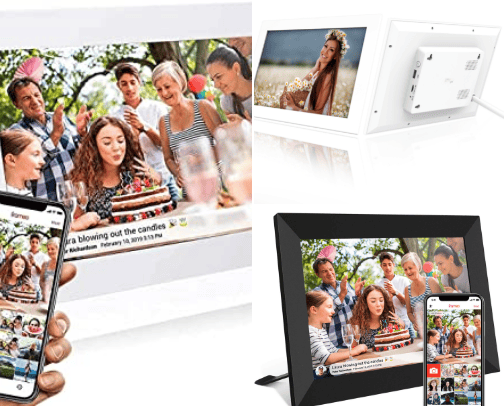 Digital image in the home cover photo collage