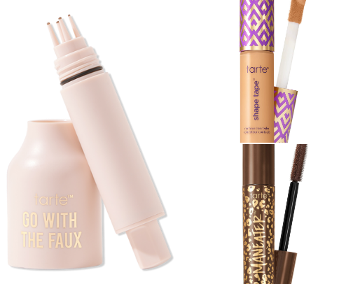 Tarte Cosmetics cover photo collage