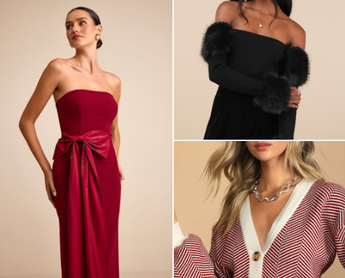 Christmas / Holidays Clothes Shopping List 🎄❤️ cover photo collage