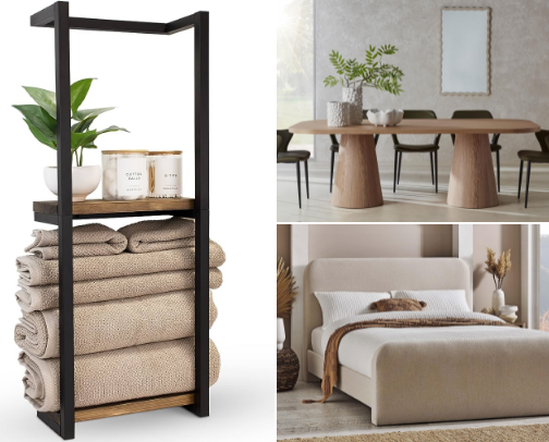 Home and Living Furniture cover photo collage