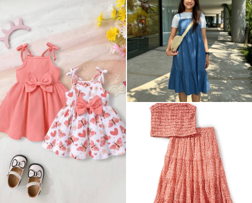 Best essentials for baby's ,Toddlers, kids and childrens Dresses and accessories cover photo collage