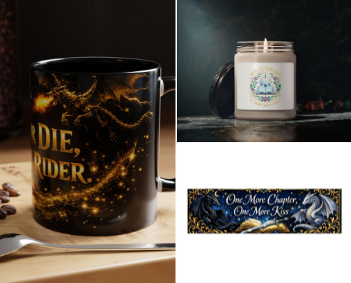 Book Lover Gifts cover photo collage
