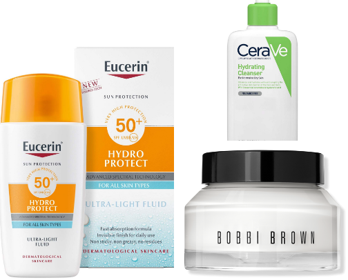 Dry scincare rutine 😝✨️✨️ cover photo collage