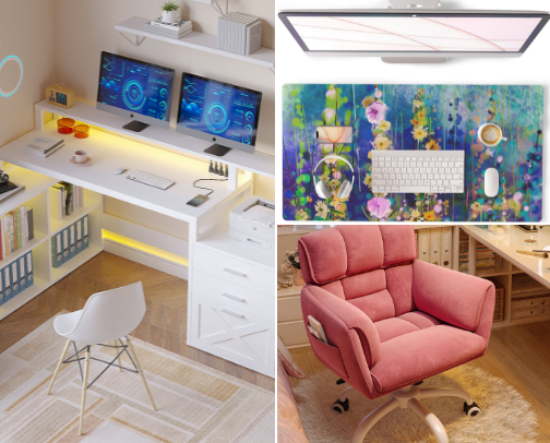 My Calm & Collected Home & Office Essentials cover photo collage