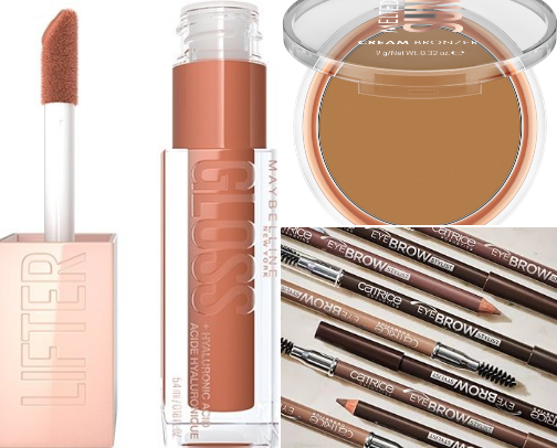 Drugstore beauty must-haves cover photo collage